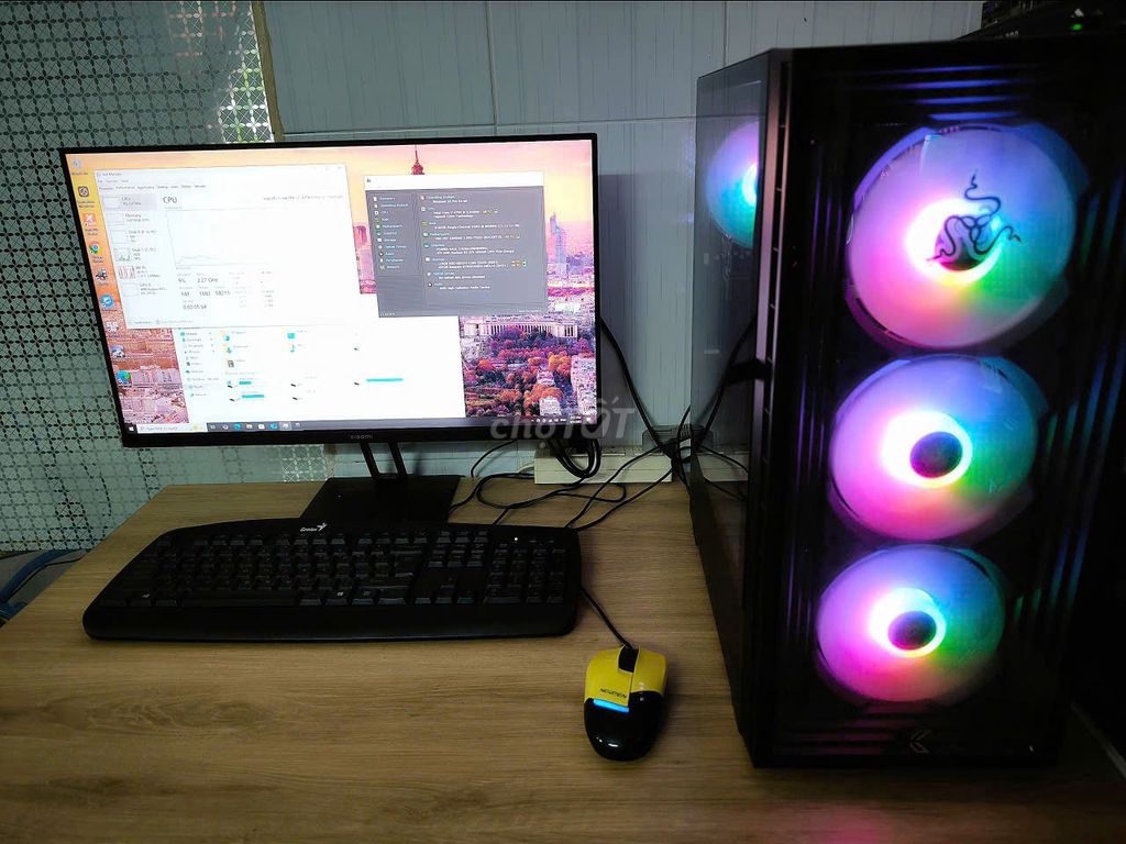 Bán Bộ máy cấu hình mạnh I7 vga rời màn hình 24in