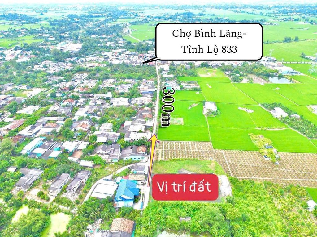 145m2 đất thổ cư sát chợ Bình Lãng chỉ 660tr