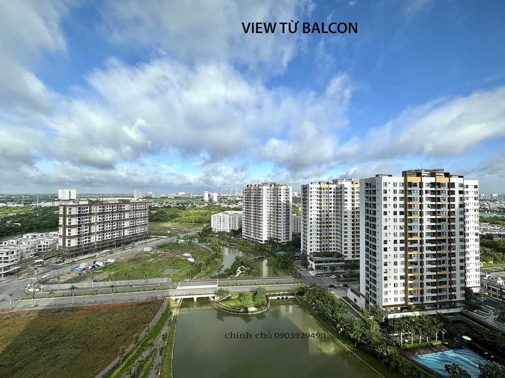 Căn hộ góc tầng cao 71m2 2PN Mizuki Park