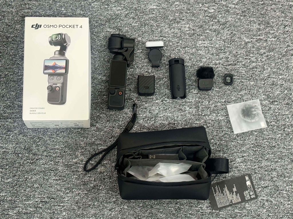DJI Osmo Pocket 4 Combo Đen. Mua bán Máy ảnh, Máy quay tại Quận Đống Đa Hà Nội được đăng bởi Tạ Trung Hiếu hình 1