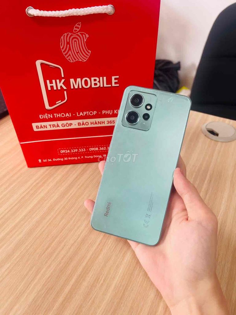 Xiaomi Redmi Note 12 4+2GB 128GB Xanh. Mua bán Điện thoại tại Thành phố Biên Hòa Đồng Nai được đăng bởi Thang Tran hình 1