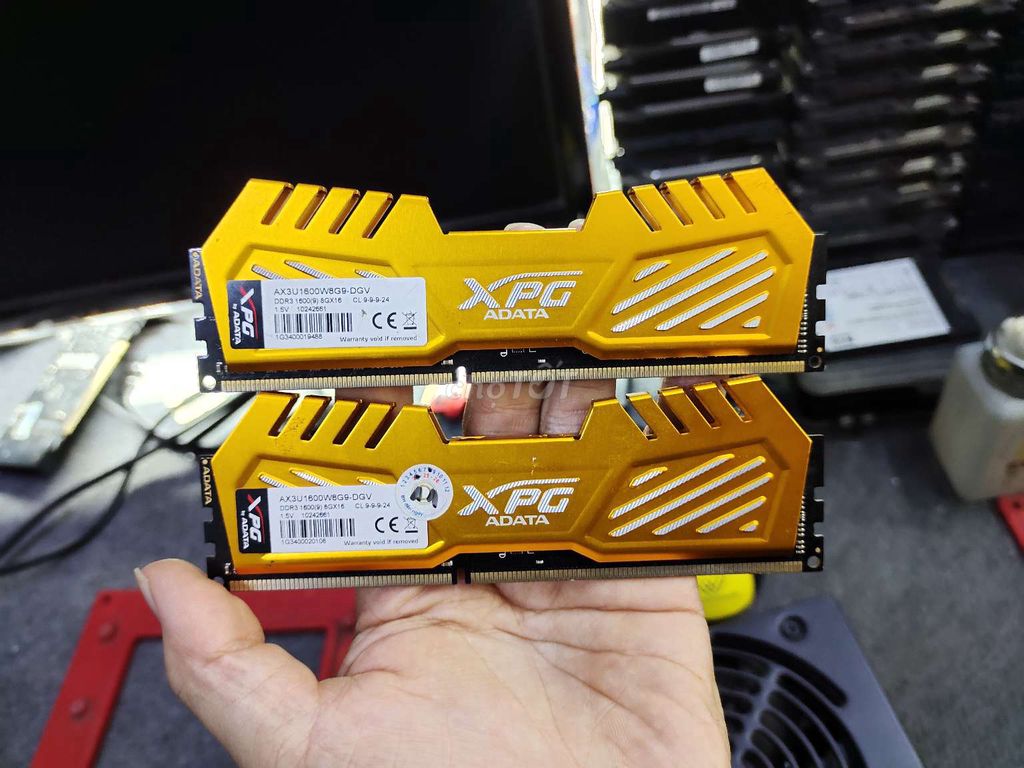 🗾RAM DDR3 16GB TẢN THÉP (8GB×2) AE LẮP MÁY TẸT GA