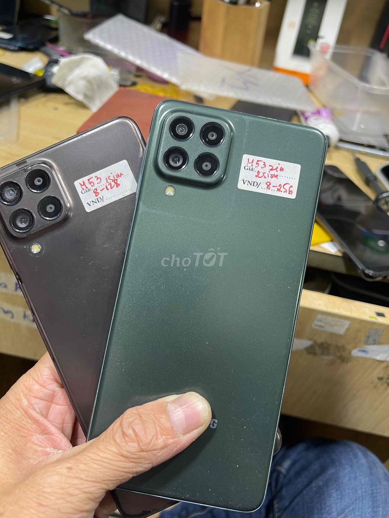 Samsung M53 256GB Xanh. Mua bán Điện thoại tại Quận Tân Phú Tp Hồ Chí Minh được đăng bởi gia phát hình 1