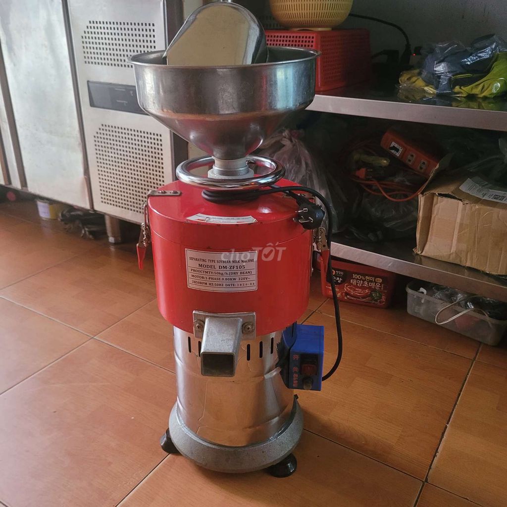 Máy xay đậu nành DM-ZF105 Đỏ 800W. Mua bán Bếp, lò, đồ điện nhà bếp tại Quận Tân Bình Tp Hồ Chí Minh được đăng bởi Thám nguyễn hình 1