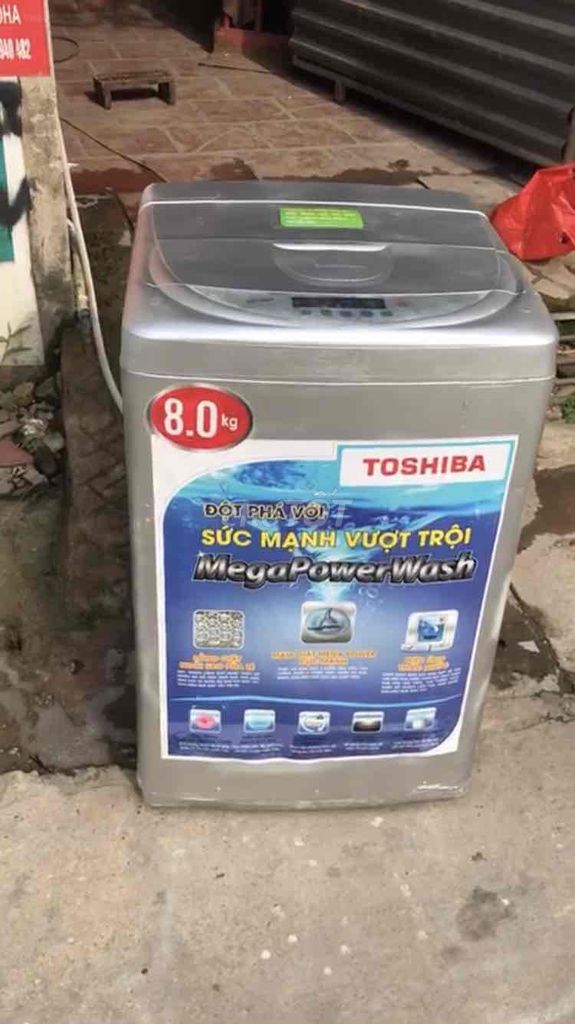 Máy giặt Toshiba 8 kg êm khoẻ