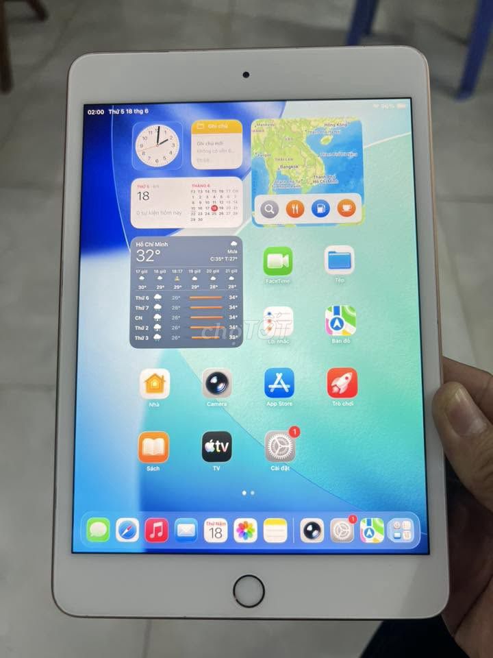 Apple iPad Mini 5 64GB Vàng hồng Mỏng đẹp. Mua bán Máy tính bảng tại Quận 1 Tp Hồ Chí Minh được đăng bởi Hội Đồ Điện Tử hình 1