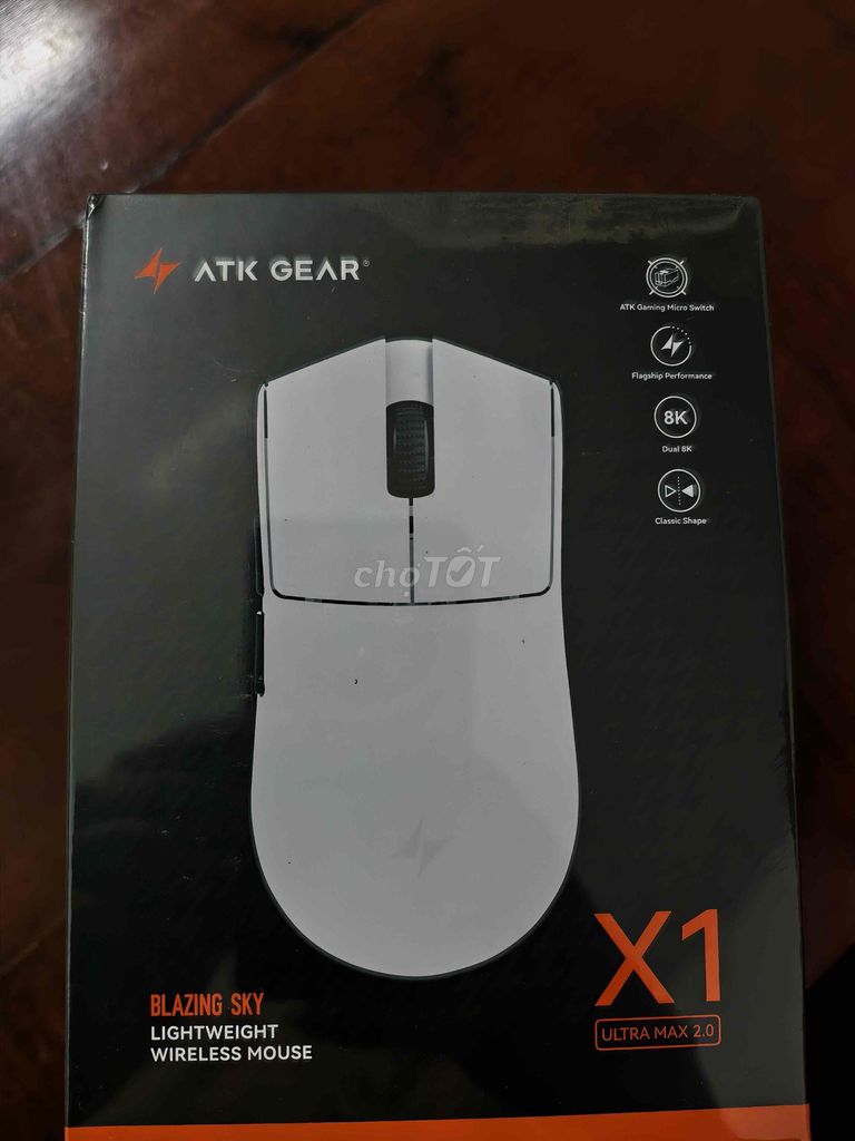 Chuột Gaming ATK GEAR X1 Blazing Sky Trắng. Mua bán Phụ kiện (Màn hình, Chuột...) tại Quận Ninh Kiều Cần Thơ được đăng bởi Hoàng Nhi hình 1