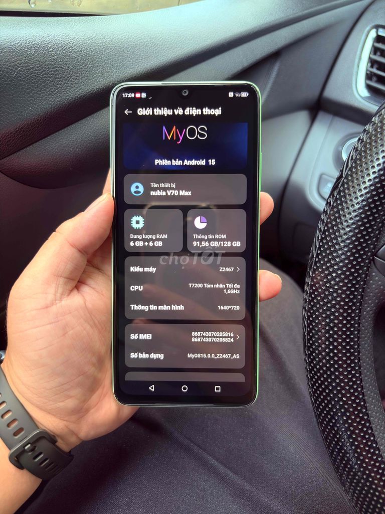 máy Nubia V70 Max