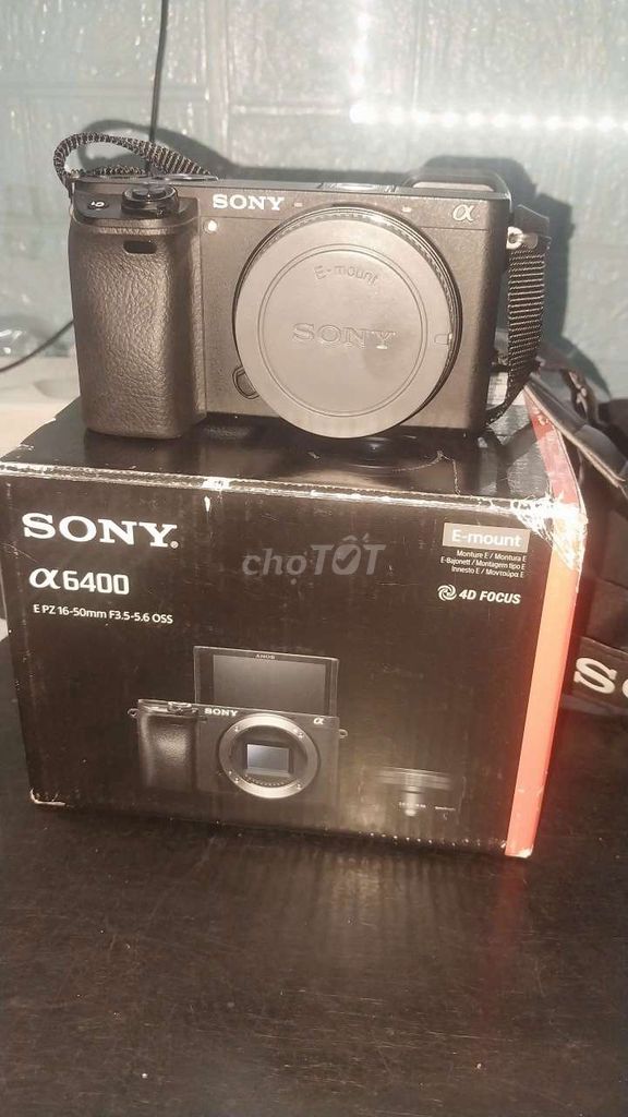 Máy ảnh Sony Alpha A6400 Đen. Mua bán Máy ảnh, Máy quay tại Quận 7 Tp Hồ Chí Minh được đăng bởi Nguyễn Lợi hình 1