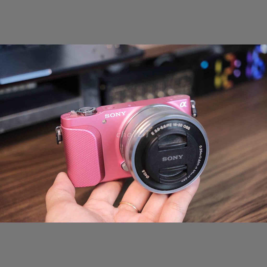 Máy ảnh Sony NEX-3N màu Hồng. Mua bán Máy ảnh, Máy quay tại Huyện Thống Nhất Đồng Nai được đăng bởi Babybun hình 1