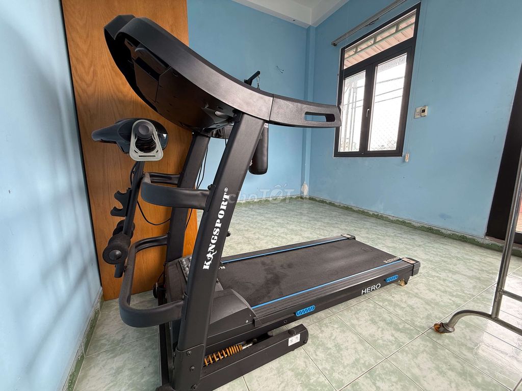 Máy chạy bộ Kingsport Hero 2000 Đen. Mua bán Đồ thể thao, Dã ngoại tại Quận Hải Châu Đà Nẵng được đăng bởi Võ Đức Minh hình 1