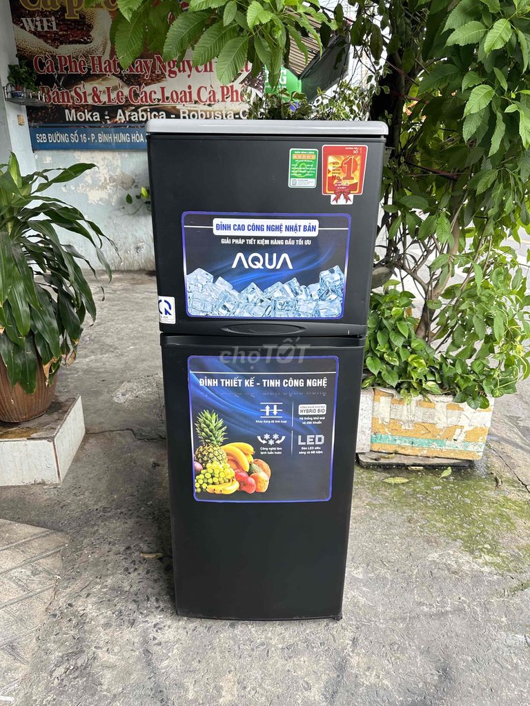 Tủ Lạnh AQUA 150l.nhẹ điện.ko đóng tuyết