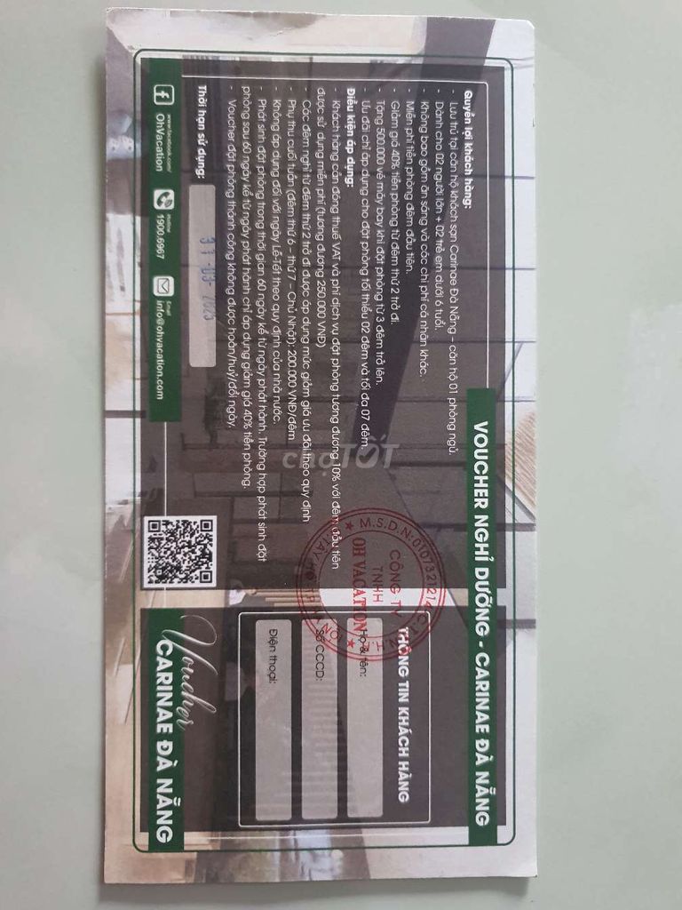 Voucher khách sạn Đà Nẵng. Du lịch tại Quận 7 Tp Hồ Chí Minh được đăng bởi Lê Minh Hùng hình 2