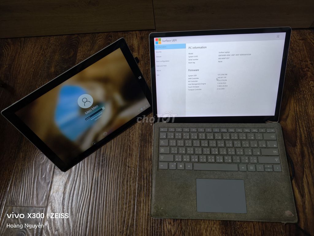 Laptop Surface Laptop + surface pro 3 = 899k. Mua bán Laptop tại Quận Ba Đình Hà Nội được đăng bởi Tuấn Anh  hình 1