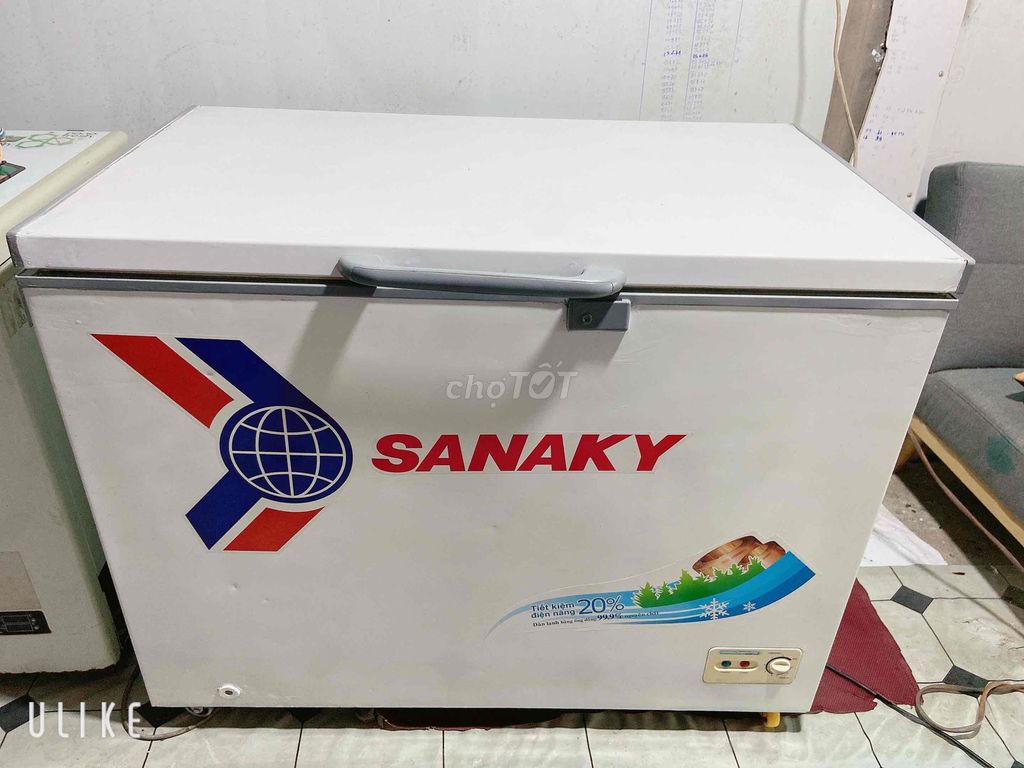 Tủ Đông Suốt Sanaky 300L zin đẹp