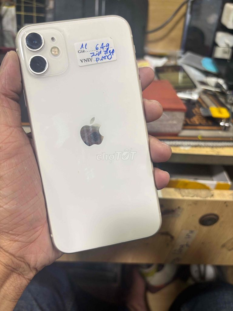 Apple iPhone 11 64GB Trắng VN/A. Mua bán Điện thoại tại Quận Tân Phú Tp Hồ Chí Minh được đăng bởi gia phát hình 1