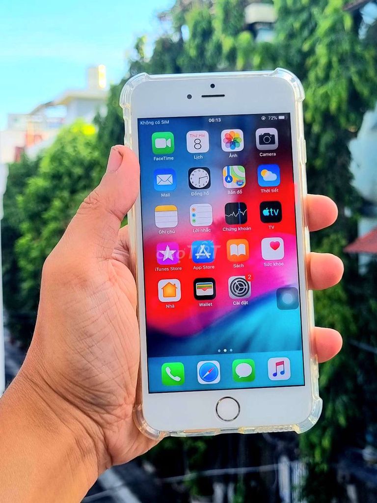 iPhone 6 Plus Trắng quốc tế. Mua bán Điện thoại tại Quận Hải Châu Đà Nẵng được đăng bởi Lộc Roy hình 1