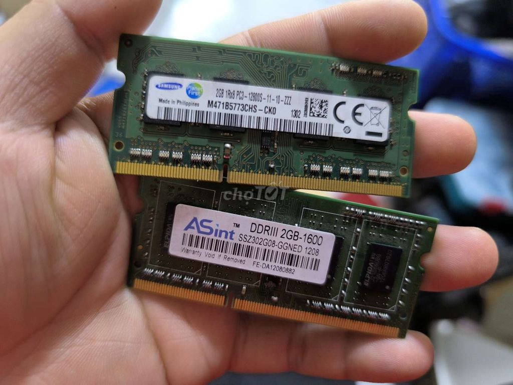 Ram laptop Ddr3 2Gb nâng cấp máy cỏ chỉ 35k