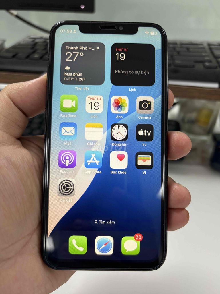 XS quốc tế 2 SIM bản 256GB. Mua bán Điện thoại tại Quận Đống Đa Hà Nội được đăng bởi Đức hình 1