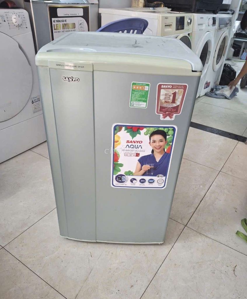 Thanh lý tủ lạnh Sanyo 90L có nắp đậy zin 100%