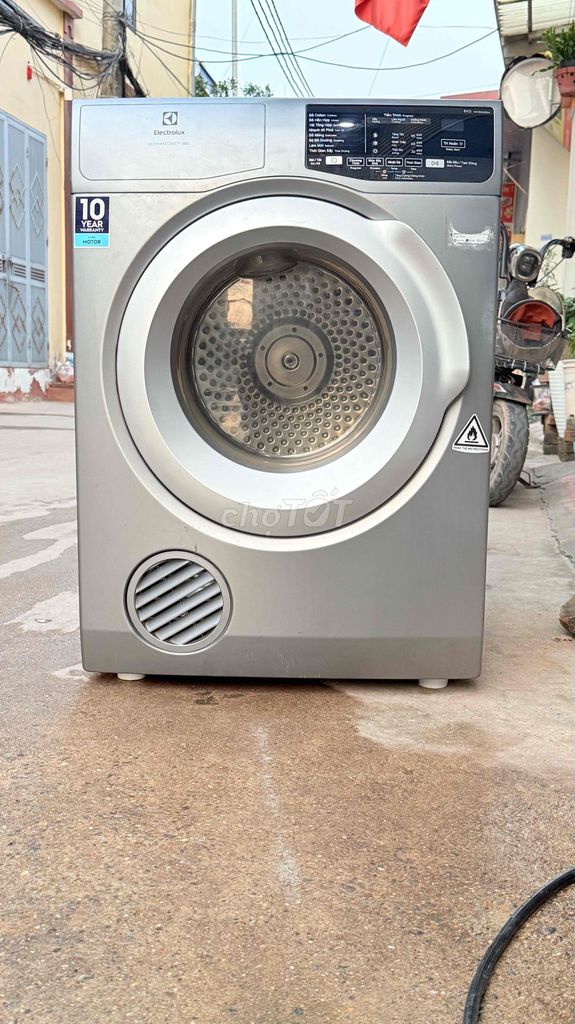 Máy sấy quần áo Electrolux 8kg Xám cửa ngang. Mua bán Máy giặt tại Huyện Đông Anh Hà Nội được đăng bởi Chiến Vân hình 1