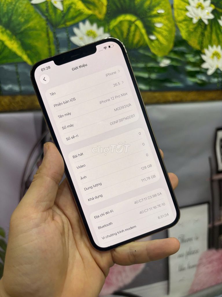 12 prm vàng 128gb zin full chức năng quốc tế. Mua bán Điện thoại tại Quận Bắc Từ Liêm Hà Nội được đăng bởi Cửa hàng Bính Táo hình 1