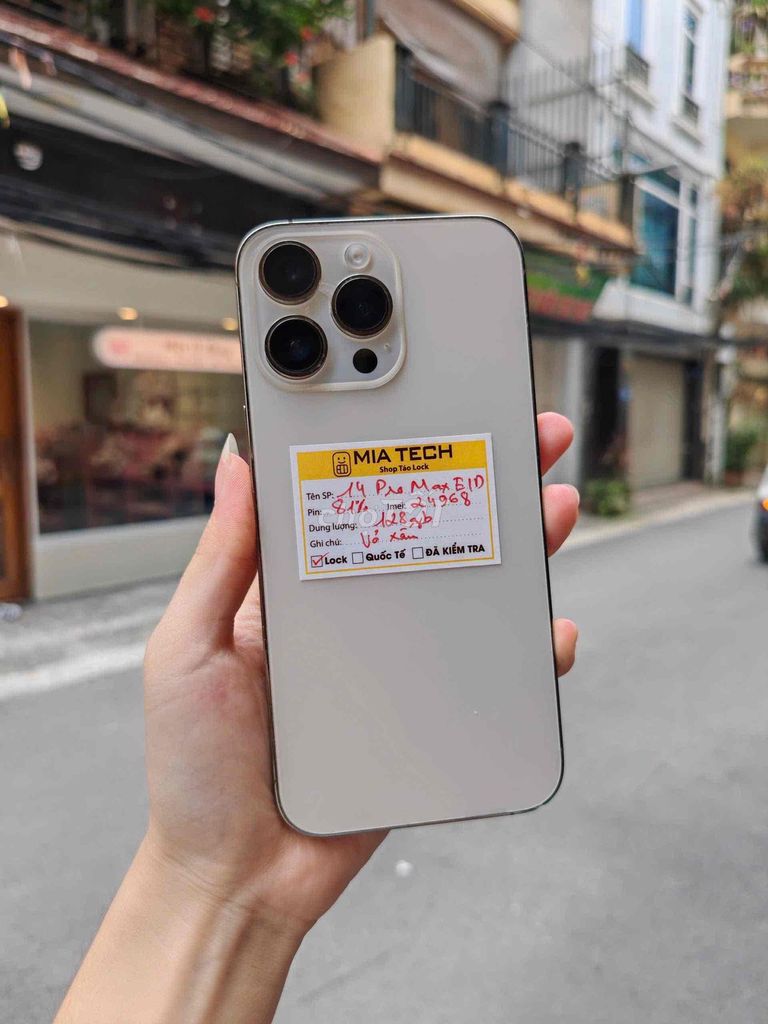 Apple iPhone 14 Pro Max 128GB Vỡ kính camera. Mua bán Điện thoại tại Quận Ba Đình Hà Nội được đăng bởi Huy Trần hình 1