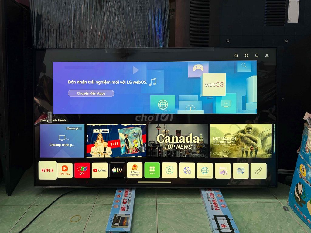 Smart TV LG Nanocell 55inch 4K giọng nói, mẫu 2022. Mua bán Tivi, Âm thanh tại Quận Gò Vấp Tp Hồ Chí Minh được đăng bởi Tivi Store hình 1