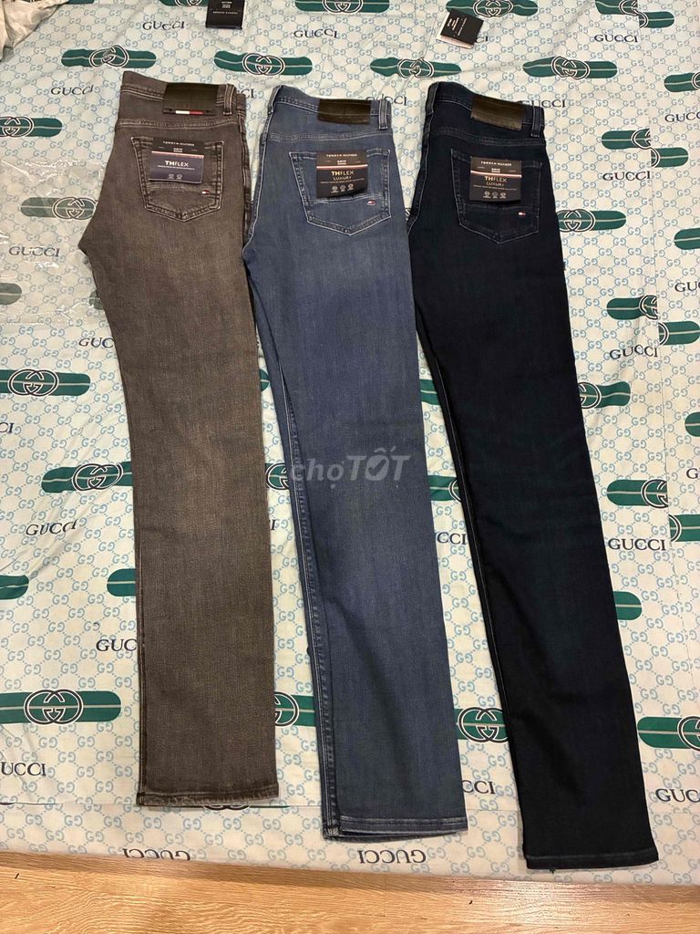 3 Quần jean Tommy Hilfiger nam Slimfit size 30 x32. Mua bán Quần áo tại Thành phố Thủ Đức Tp Hồ Chí Minh được đăng bởi Lê Minh Tây hình 1