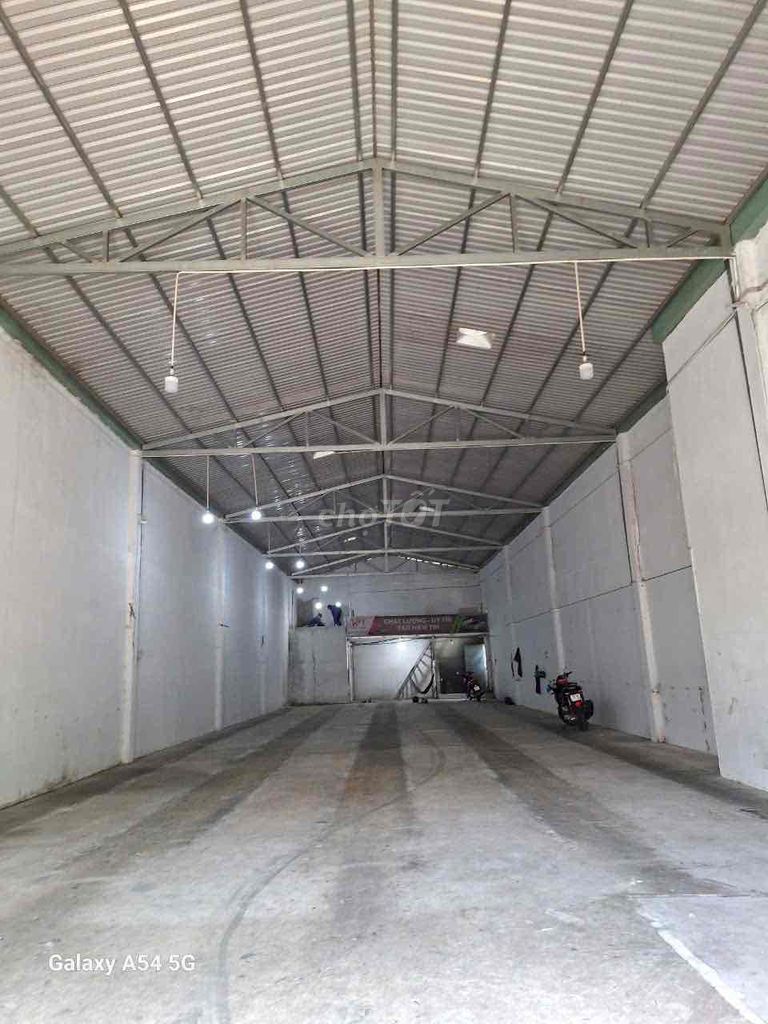 Cho Thuê Kho Nhà Xưởng.Hẻm Lê Văn Khương.Tiger.Dt:9x37m Cao RáoĐiện 3f