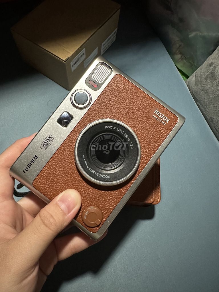 Máy ảnh Fujifilm Instax Mini Evo Nâu Đã sử dụng. Mua bán Máy ảnh, Máy quay tại Quận 1 Tp Hồ Chí Minh được đăng bởi Nguyen Ngoc Ngan hình 1