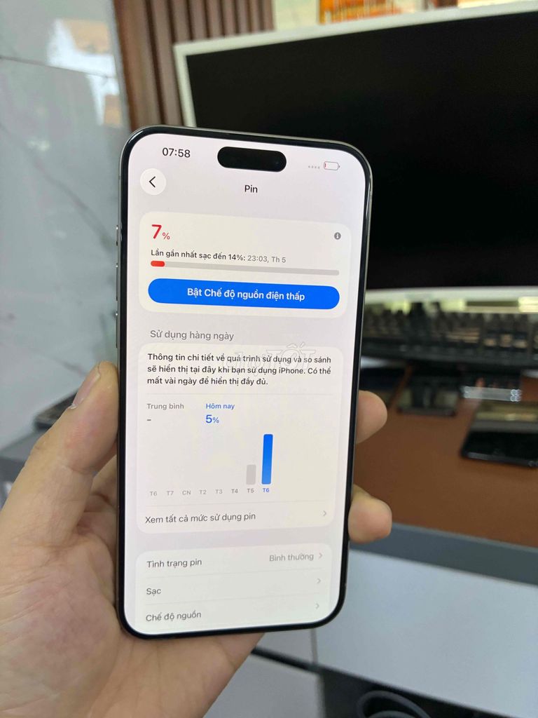 iphone 15promax lock 256g eid 99% titan. Mua bán Điện thoại tại Quận Lê Chân Hải Phòng được đăng bởi hoang anh hình 1