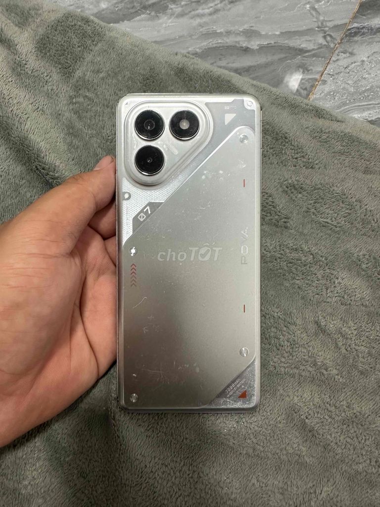 Tecno Pova 8GB/128GB Bạc. Mua bán Điện thoại tại Huyện Duy Xuyên Quảng Nam được đăng bởi Phan Huy Hoàng hình 1