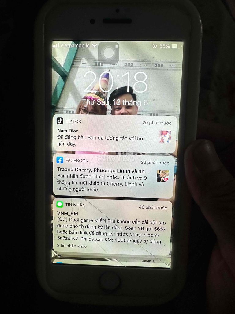Apple iPhone 6 16GB Vàng Mất vân tay. Mua bán Điện thoại tại Thành phố Thủ Dầu Một Bình Dương được đăng bởi Trang Trần hình 1