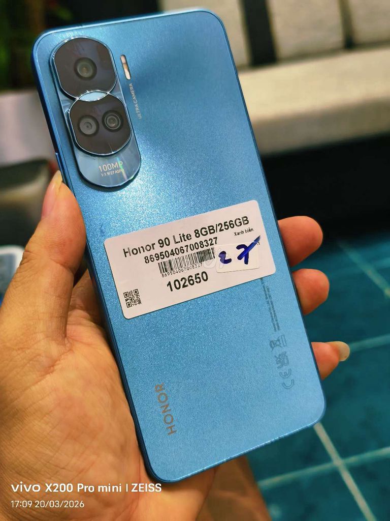 Honor 90 Lite 256GB zin đẹp keng. Mua bán Điện thoại tại Quận Tân Bình Tp Hồ Chí Minh được đăng bởi Táo Bán Lổ hình 1