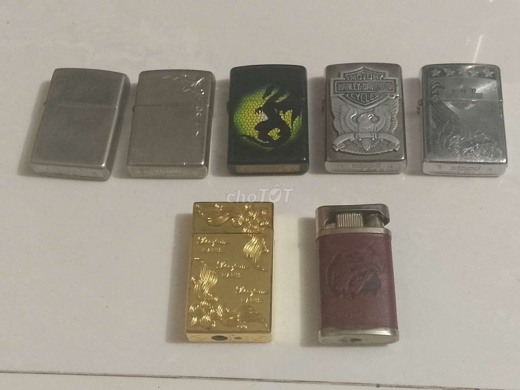 Zippo sưu tầm.