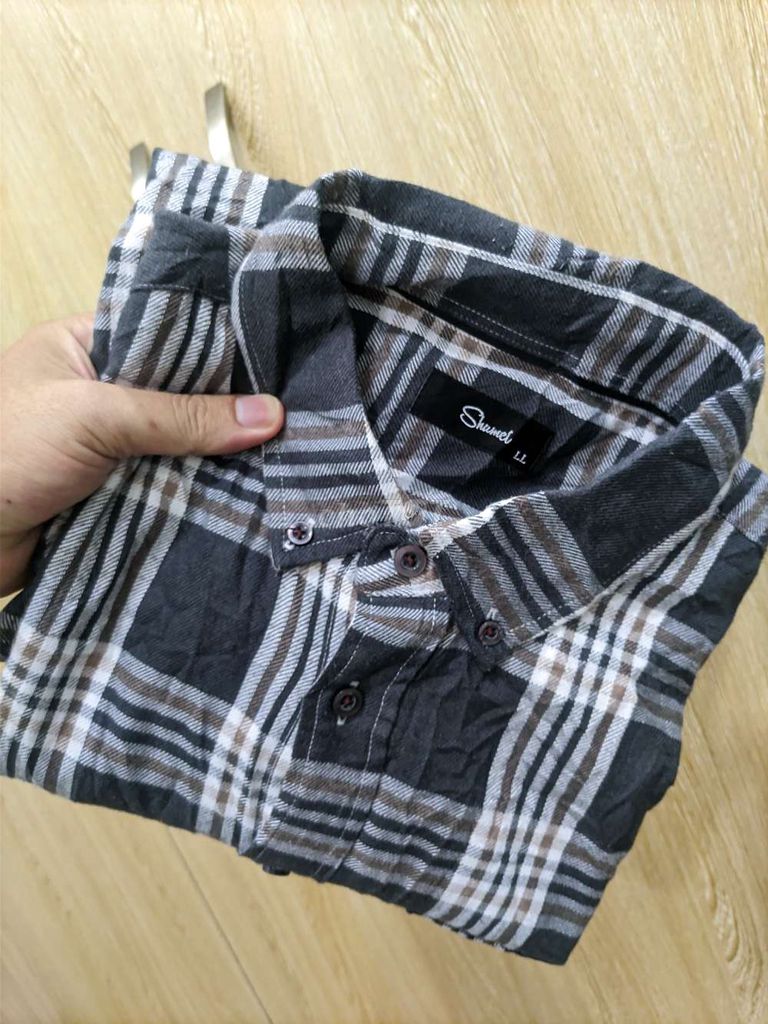 áo sơ mi caro flannel nam thương hiệu Shumel mới. Mua bán Quần áo tại Quận Tân Phú Tp Hồ Chí Minh được đăng bởi Thanh lý đồ tùm lum  hình 1
