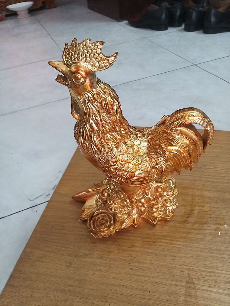 Gà đồng dát 1 chỉ vàng