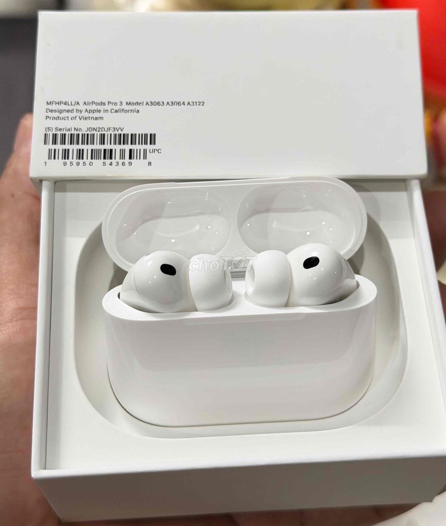 Tai nghe AirPods Pro 3 Chính Hãng Likenew Real 100. Mua bán Tivi, Âm thanh tại Quận Sơn Trà Đà Nẵng được đăng bởi Anh Apple Chính Hãng hình 1