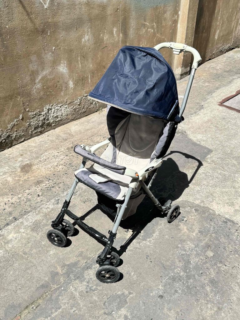 Xe đẩy Aprica gấp gọn Xám, xanh dương. Mua bán Mẹ và bé tại Quận Phú Nhuận Tp Hồ Chí Minh được đăng bởi Christian hình 1
