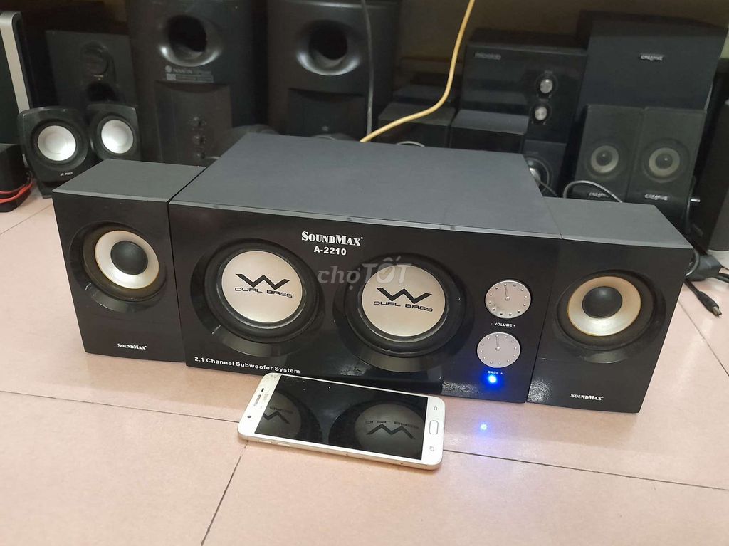 Loa vi tính SoundMax A-2210 Đen. Mua bán Tivi, Âm thanh tại Quận Tân Phú Tp Hồ Chí Minh được đăng bởi Vũ Tân Phú 2 hình 1