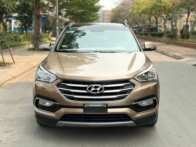 bán Hyundai Santafe 2018 2.2D 4WD Vàng Full Dầu