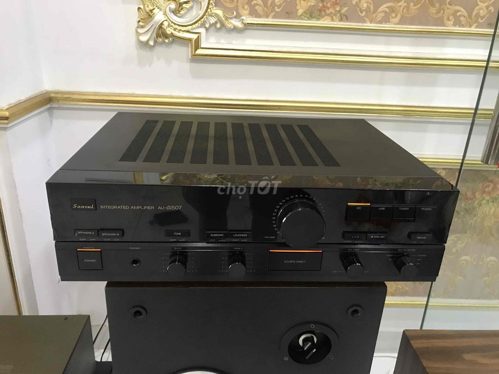 Ampli Sansui AU anpha 507 mặt gương bóng piano. Mua bán Tivi, Âm thanh tại Quận 1 Tp Hồ Chí Minh được đăng bởi Toan Audio hình 1