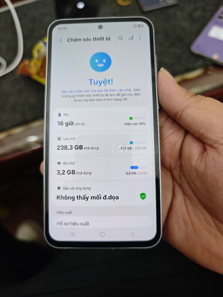 Samsung Galaxy S23 FE 256GB Xám. Mua bán Điện thoại tại Quận Ba Đình Hà Nội được đăng bởi Duc Minh hình 1