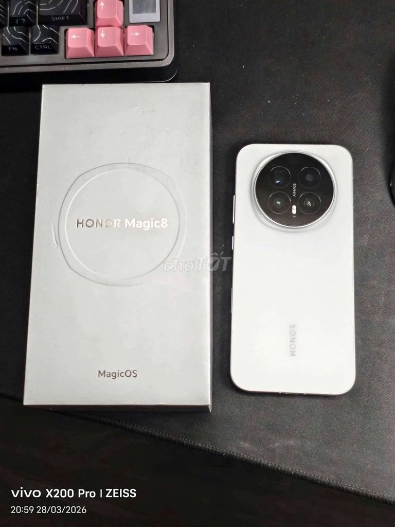 Honor Magic 8 512GB Trắng sạc 0 lần. Mua bán Điện thoại tại Quận Hải Châu Đà Nẵng được đăng bởi phuc nguyen hình 1