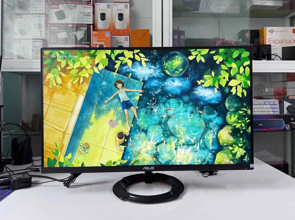 màn Asus 27” 180hz, bh 11/2028, đủ chân, adapter. Mua bán Phụ kiện (Màn hình, Chuột...) tại Quận Gò Vấp Tp Hồ Chí Minh được đăng bởi Khánh An hình 1