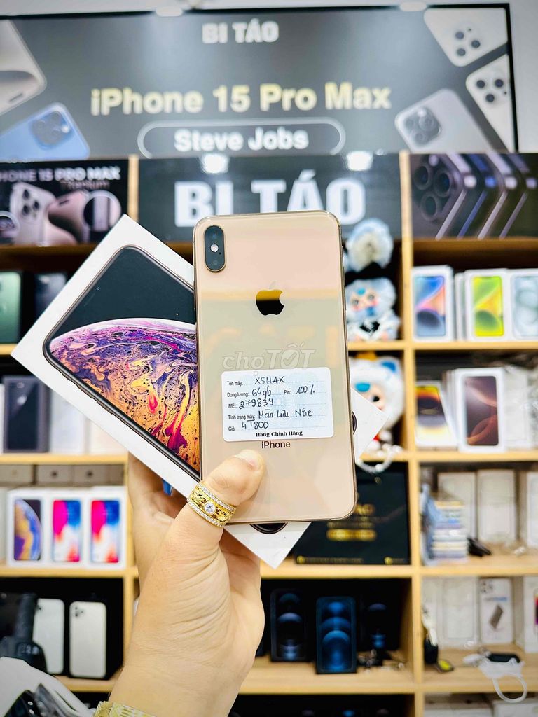 IPhone XSMAX 64G (Màn Lưu Nhẹ)