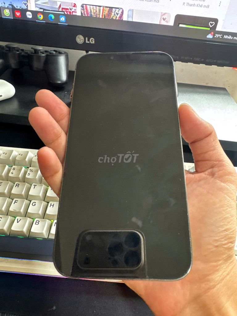 Apple iPhone 13 Pro Max 128GB Xám 98% pin 84%. Mua bán Điện thoại tại Quận Thanh Khê Đà Nẵng được đăng bởi MSC Store Di động Giá Tốt Đà Nẵng hình 1