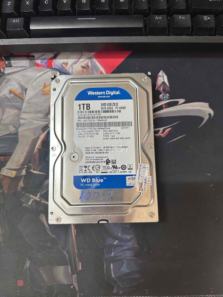 Ổ cứng HDD Western Digital WD10EZEX 1TB đã sử dụng. Mua bán Linh kiện (RAM, Card...) tại Quận Gò Vấp Tp Hồ Chí Minh được đăng bởi Tình Nguyễn hình 1