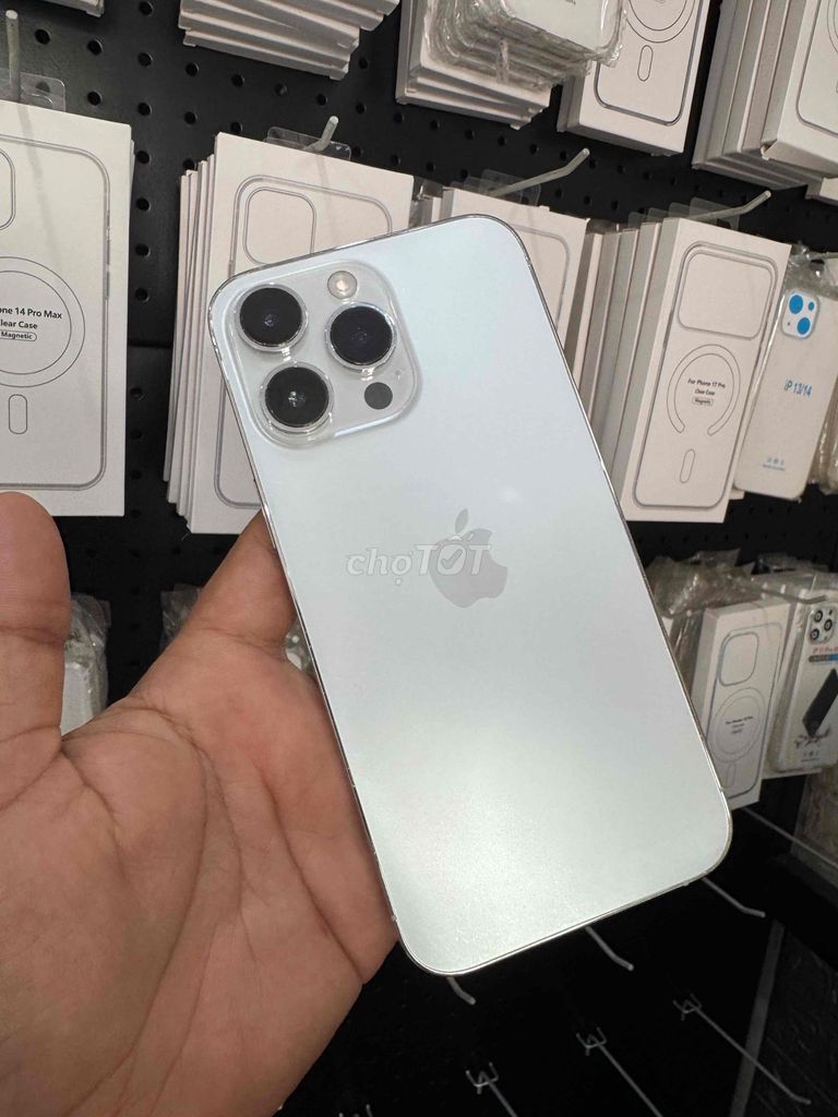 Apple iPhone 14 Pro Max 256GB Bạc Đã sử dụng. Mua bán Điện thoại tại Thành phố Biên Hòa Đồng Nai được đăng bởi Tungpham hình 1